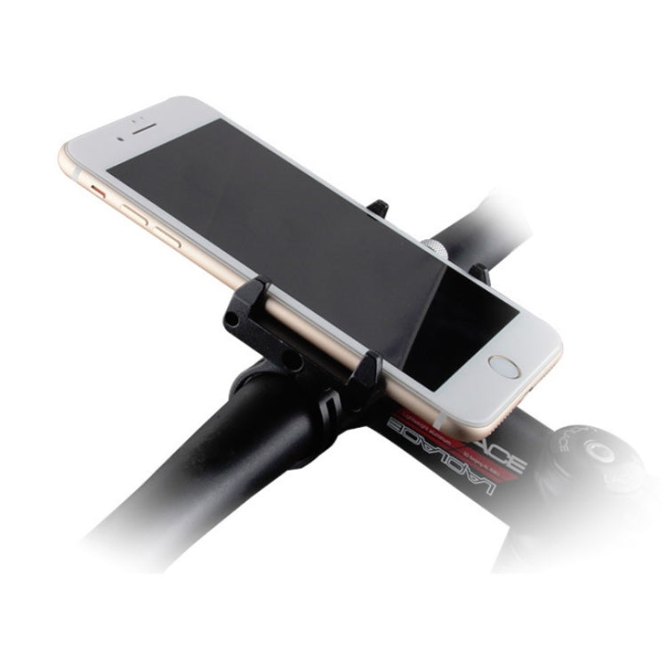 GUB Bicycle Aluminum Alloy Mobile Phone Bracket Navigation Bracket Motorcycle Mobile Phone Holder(Black) - Holders by GUB | Online Shopping UK | buy2fix