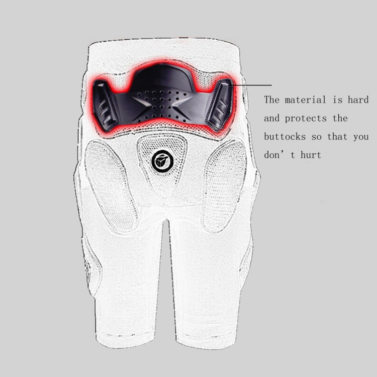 HEROBIKER MP1001B Motorcycleoff-road Armor Pants Cycling Short Style Drop-proof Protective Pants, Size:L - Protective Gear by HEROBIKER | Online Shopping UK | buy2fix