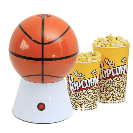 Creative Soccer Ball Electric Household Hot Air Popcorn Maker U.S. regulations by buy2fix