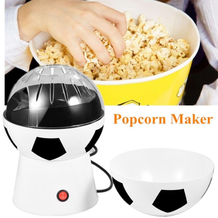 Creative Soccer Ball Electric Household Hot Air Popcorn Maker European regulations - Home & Garden by buy2fix | Online Shopping UK | buy2fix