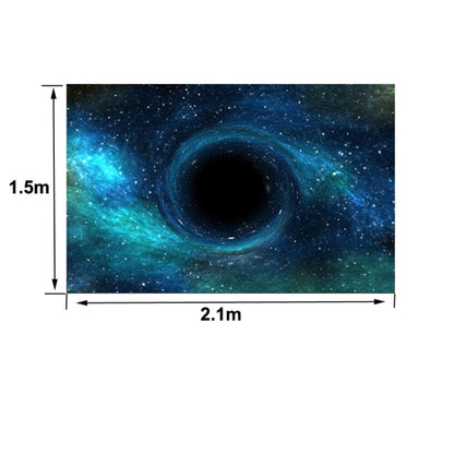 2.1m x 1.5m Black Hole Starry Sky Theme Party Children's Studio Photography Background Cloth(TK3) - Camera Accessories by buy2fix | Online Shopping UK | buy2fix