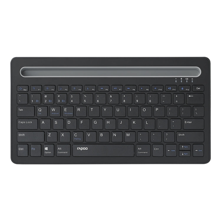 Rapoo XK100 78 Keys Wireless Bluetooth Office Business Keyboard(Black) - Wireless Keyboard by Rapoo | Online Shopping UK | buy2fix