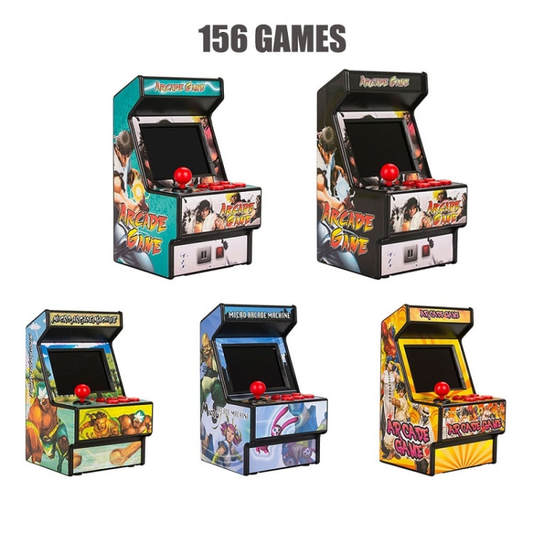 Retro Mini Arcade Handheld Game Console 16-bit Built-in 156 Games (Arcade 5 #) - Pocket Console by buy2fix | Online Shopping UK | buy2fix