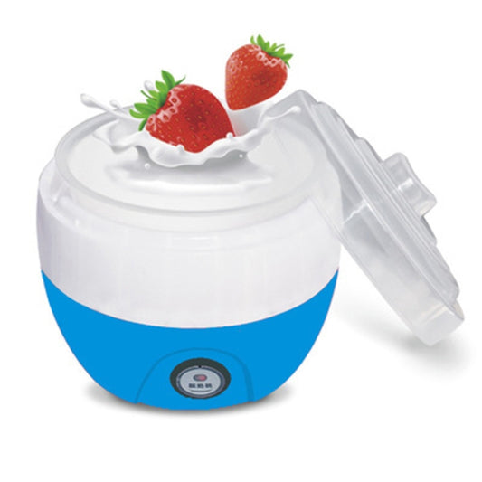 Electric Automatic Yogurt Maker Machine Yoghurt DIY Tool Kithchen Plastic Container 220V Capacity: 1L(Blue) by buy2fix