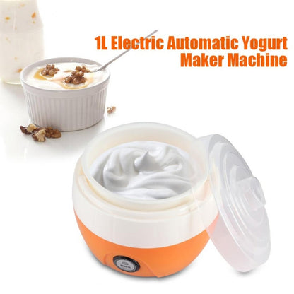 Electric Automatic Yogurt Maker Machine Yoghurt DIY Tool Kithchen Plastic Container 220V Capacity: 1L(Blue) - Home & Garden by buy2fix | Online Shopping UK | buy2fix