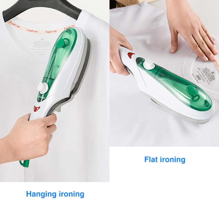 Handheld Garment Steamer Brush Portable Clothes Steam Iron, EU Plug 230V(Blue) - Home & Garden by buy2fix | Online Shopping UK | buy2fix