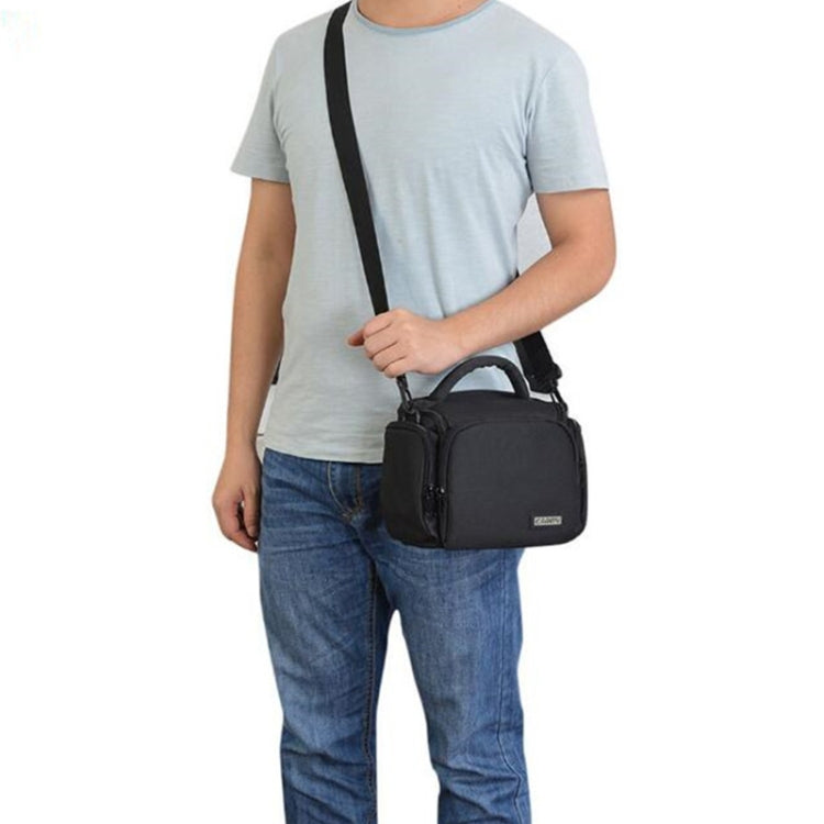 CADEN D11 Waterproof Micro SLR Camera Bag Shoulder Digital Photography Camera Backpack(Black) - Camera Accessories by buy2fix | Online Shopping UK | buy2fix