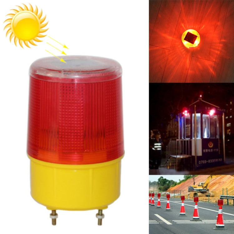 Night Solar Warning Construction Safety Warn Flash Lights Signal Light(Screw) - Warning Lights by buy2fix | Online Shopping UK | buy2fix