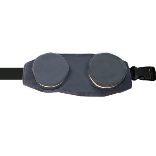 Moxibustion Clothing Thickened Smokeless Neck and Shoulder Insulation Clothing Moxibustion Flocking Cloth Cover, Style:2 United Gray by buy2fix