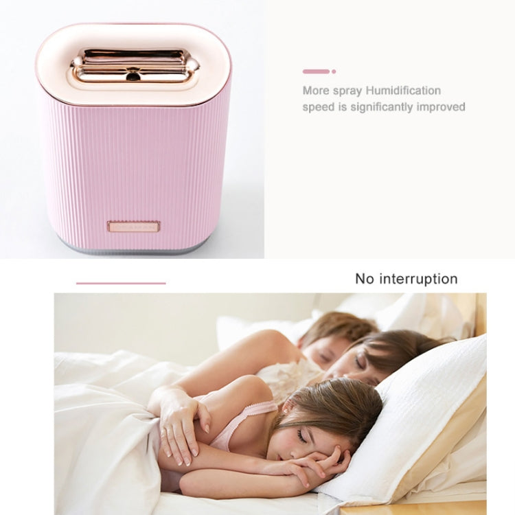 iDeaman Fruit Powder Air Humidifier Portable Desktop Car Hydration Instrument Moisture Meter Aromatherapy Air Purifier Automatic Disinfection Alcohol Sprayer(Pink) - Home & Garden by buy2fix | Online Shopping UK | buy2fix