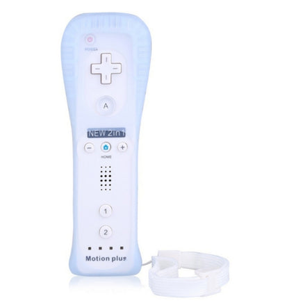 2 In 1 Right Handle With Built-In Accelerator For Nintendo Wii / WiiU Host(White) - Gamepads by buy2fix | Online Shopping UK | buy2fix