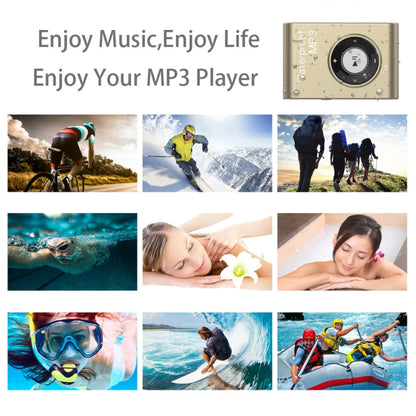 C26 IPX8 Waterproof Swimming Diving Sports MP3 Music Player with Clip & Earphone, Support FM, Memory:8GB(Black) - Consumer Electronics by buy2fix | Online Shopping UK | buy2fix