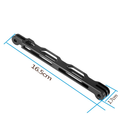 16.5cm Camera Extension Aluminium Extension Arm for Action Camera(Black) - DJI & GoPro Accessories by buy2fix | Online Shopping UK | buy2fix