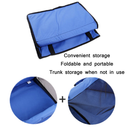 In Car Double-Layer Mesh Thickening Waterproof Pet Bag(Blue) - In Car by buy2fix | Online Shopping UK | buy2fix