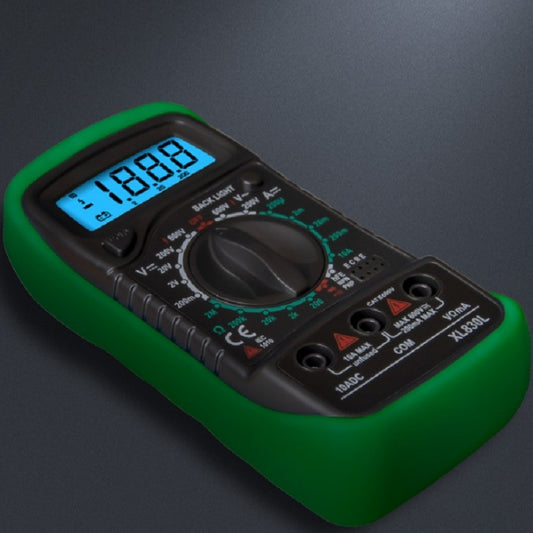 XL830L Portable Handheld Digital Multimeter Current and Voltage Test Meter by buy2fix