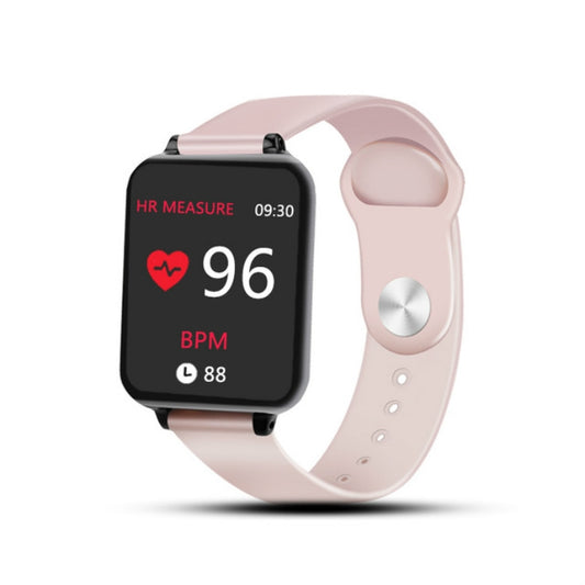 B57 1.3 inch IPS Color Screen Smart Watch IP67 Waterproof,Support Message Reminder / Heart Rate Monitor / Sedentary Reminder / Blood Pressure Monitoring/ Sleeping Monitoring(Pink) by buy2fix