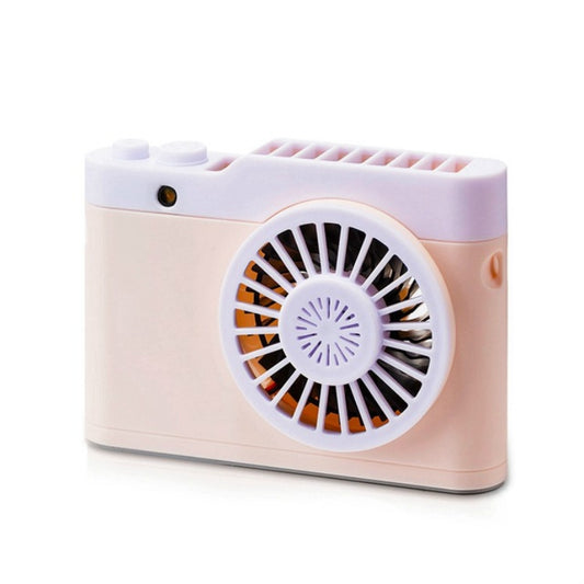 Portable Mini Usb Charging Camera Fan Hanging Neck Small Fan(Pink) - Consumer Electronics by buy2fix | Online Shopping UK | buy2fix