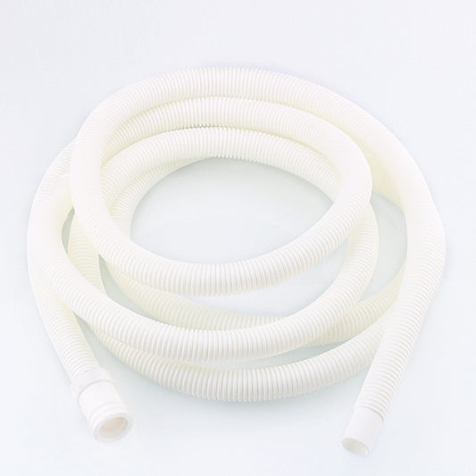 18mm Diameter Plastic Drain Pipe Water Outlet Extension Hose with Clamp for Semi-automatic Washing Machine / Air Conditioner, Size:3m Length by buy2fix