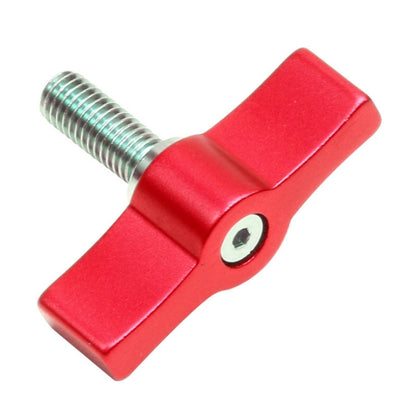 10PCS T-shaped Screw Multi-directional Adjustment Hand Screw Aluminum Alloy Handle Screw, Specification:M4(Red) - DJI & GoPro Accessories by buy2fix | Online Shopping UK | buy2fix