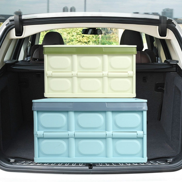 Car Trunk Storage Box Foldable Car Plastic Storage Box, Size:S(Light Brown) by buy2fix