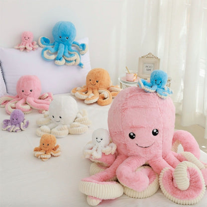 Creative Cute Octopus Plush Toys Children Gifts, Height:80cm(White) - Soft Toys by buy2fix | Online Shopping UK | buy2fix