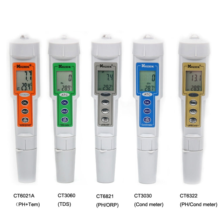 Kedida CT3030 Conductivity + Temp Meter Portable LCD Digital Water Testing Measurement Pen - Consumer Electronics by buy2fix | Online Shopping UK | buy2fix
