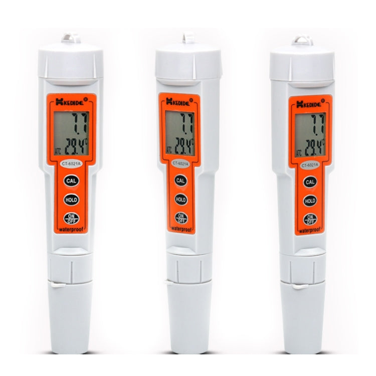 Kedida CT8023 PH + ORP + Temp Meter Portable LCD Digital Water Testing Measurement Pen - Consumer Electronics by buy2fix | Online Shopping UK | buy2fix