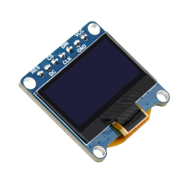 Waveshare 0.96 inch OLED Display Module, 128×64 Resolution, SPI / I2C Communication(E Blue) - Consumer Electronics by Waveshare | Online Shopping UK | buy2fix