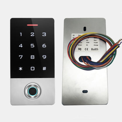 Metal Waterproof Fingerprint Swipe Password Access Control Multifunction All-in-one Machine - Security by buy2fix | Online Shopping UK | buy2fix