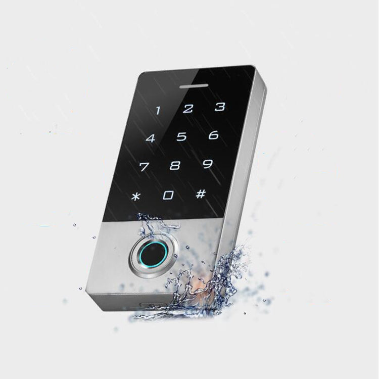 Metal Waterproof Fingerprint Swipe Password Access Control Multifunction All-in-one Machine - Security by buy2fix | Online Shopping UK | buy2fix