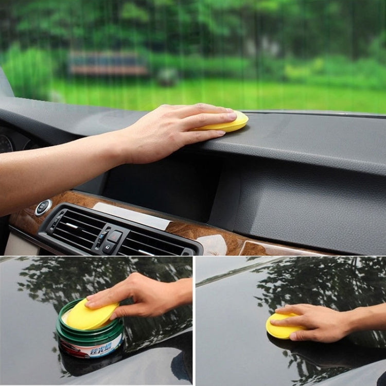 5 PCS Car Vehicle Wax Polish Foam Sponge Hand Soft Wax Yellow Sponge Pad for Car Detailing Care Wash - Polishing Machine & Accessories by buy2fix | Online Shopping UK | buy2fix