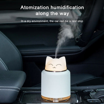 Light Pet Humidifier USB Night Light Home Bedside Lamp Sleep Mute Energy-saving Lamp(Pink Rabbit) - Home & Garden by buy2fix | Online Shopping UK | buy2fix