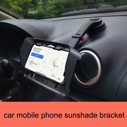 Off-road Car Sun Visor Mobile Phone Navigation Bracket, Style:Universal Adjustment Handle Type - In Car by buy2fix | Online Shopping UK | buy2fix