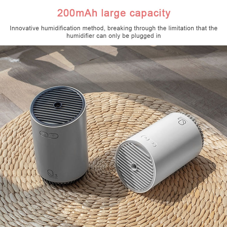 Wireless Q3  Humidifier Mini USB Charging Portable Air Purifier(White) - Home & Garden by buy2fix | Online Shopping UK | buy2fix