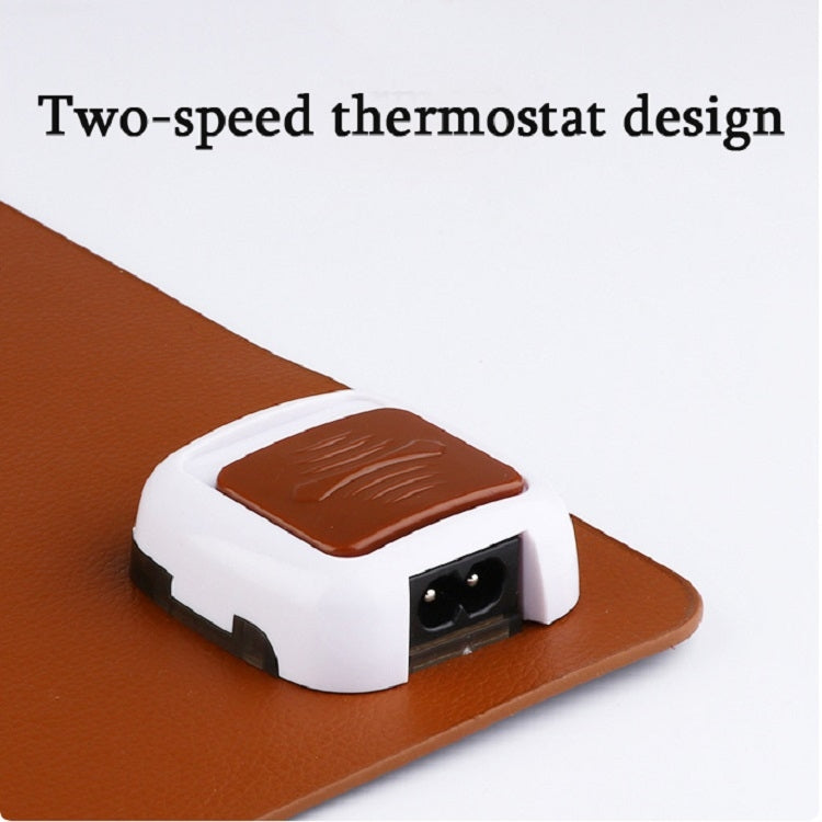 220V Electric Hot Plate Writing Desk Warm Table Mat Blanket Office Mouse Heating Warm Computer Hand Warmer Desktop Heating Plate, Color:Beautiful Homes, CN Plug - Mouse Pads by buy2fix | Online Shopping UK | buy2fix