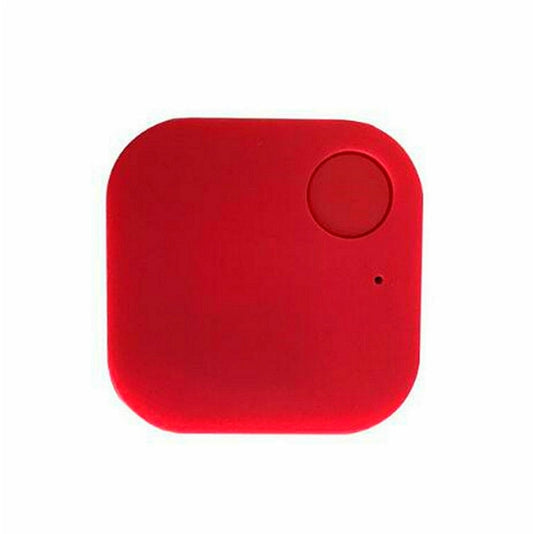 Portable Mini Square Anti Lost Device Smart Bluetooth Remote Anti Theft Keychain Alarm(Red) by buy2fix