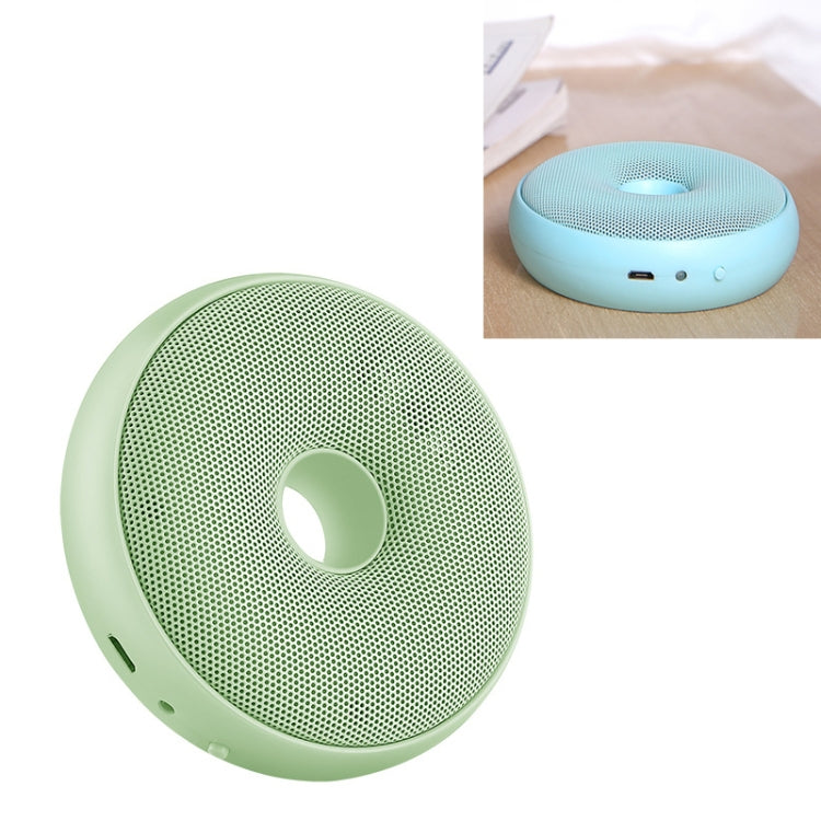 Portable Donut Electric Air Purifier Home Car Anion Ozone Deodorizer(Green) - Home & Garden by carzor | Online Shopping UK | buy2fix