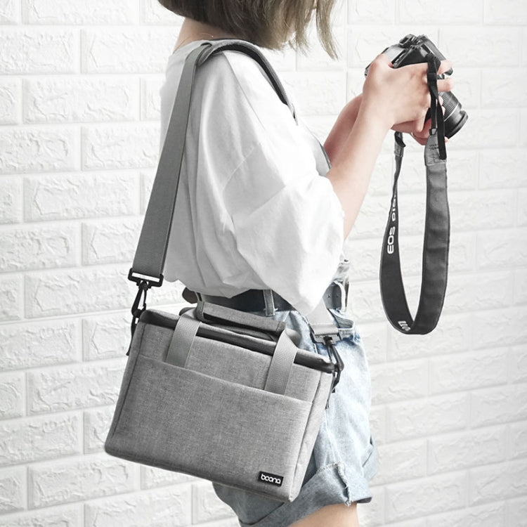 Baona BN-H001 Digital Camera Bag Casual Portable Camera Waterproof Bag, Size:Small(Black) - Camera Accessories by Baona | Online Shopping UK | buy2fix