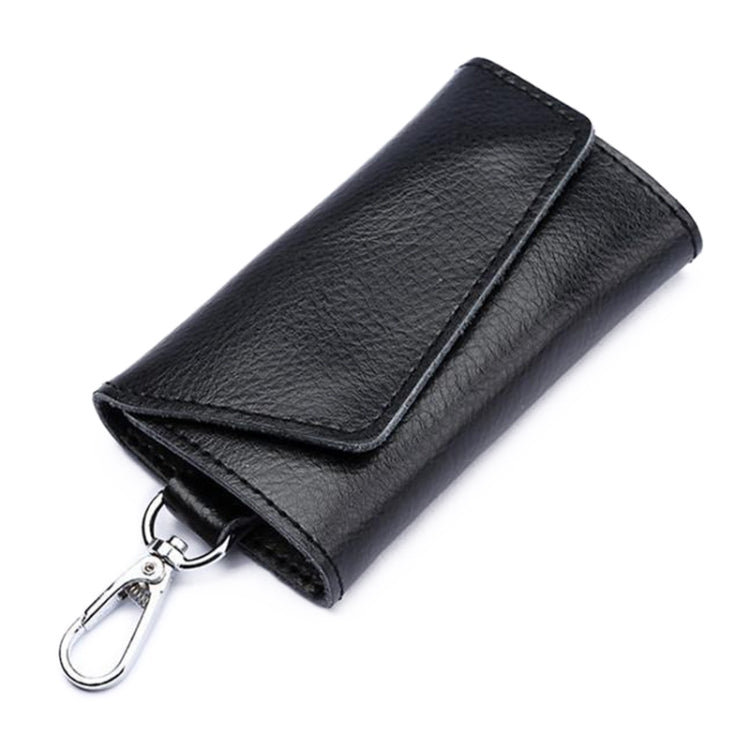 Multifunctional Litchi Texture Leather Keychain Bag Car Key Bag(Wine Red) - Car Key Cases by buy2fix | Online Shopping UK | buy2fix