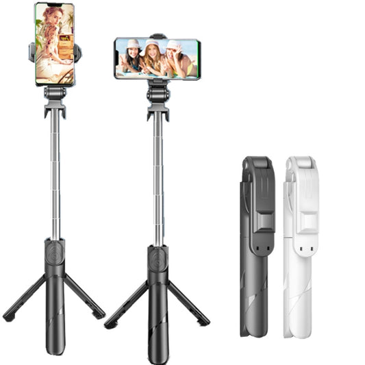 XT02P Mini Bluetooth Live Tripod Selfie Stick(Black) by buy2fix