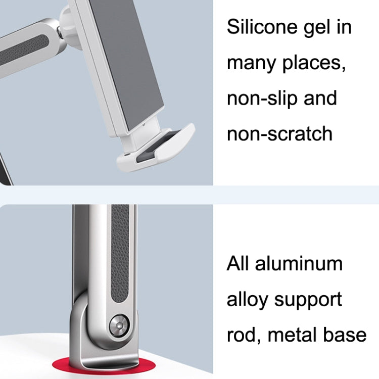 SSKY X28 Desktop Phone Tablet Stand Folding Bed Head Online Classes Convenient Support(White) by SSKY