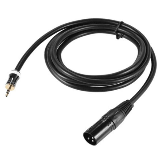 3.5mm To Caron Male Sound Card Microphone Audio Cable, Length:15m by buy2fix
