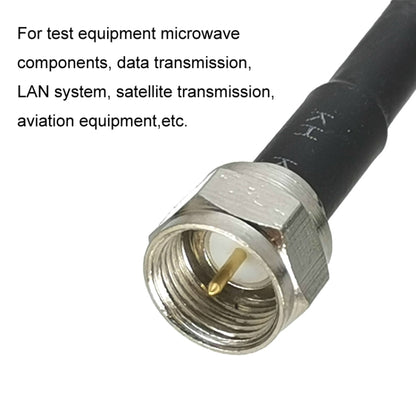 SMA Male To F TV Male RG58 Coaxial Adapter Cable, Cable Length:1m - Connectors by buy2fix | Online Shopping UK | buy2fix