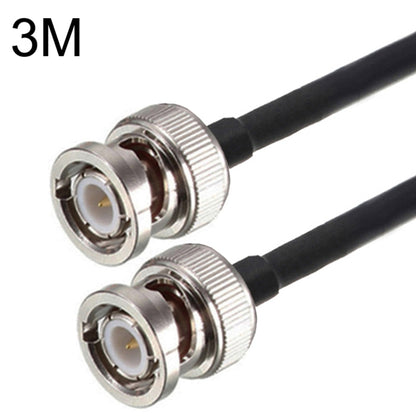 BNC Male To BNC Male RG58 Coaxial Adapter Cable, Cable Length:3m - Connectors by buy2fix | Online Shopping UK | buy2fix