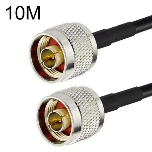 N Male To N Male RG58 Coaxial Adapter Cable, Cable Length:10m - Connectors by buy2fix | Online Shopping UK | buy2fix