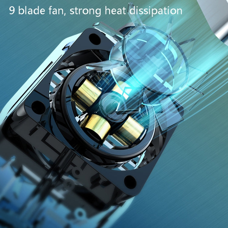 H15 Mobile Phone Radiator Semiconductor Rapid Cooling Portable Peripheral Cooling Mobile Phone Radiator Plug-in Models(Black) - Cooling Fan Radiator by buy2fix | Online Shopping UK | buy2fix
