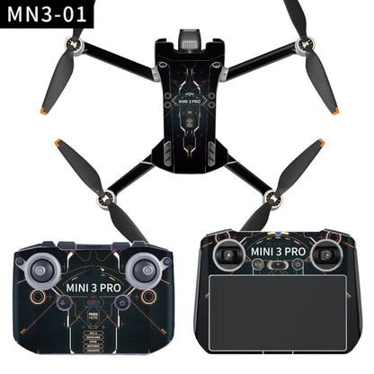 Full Surround Style Waterproof  Sticker For DJI Mini 3 Pro RC-N1 Ordinary Version(Mn3-01) - DJI & GoPro Accessories by buy2fix | Online Shopping UK | buy2fix