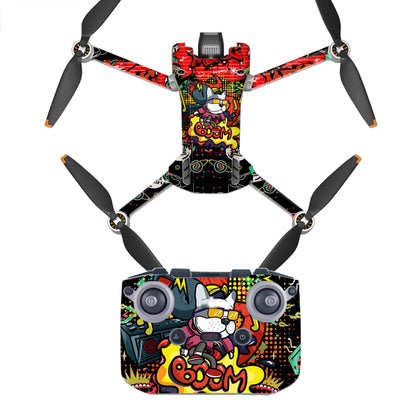 Full Surround Style Waterproof  Sticker For DJI Mini 3 Pro RC-N1 Ordinary Version(Mn3-13) - DJI & GoPro Accessories by buy2fix | Online Shopping UK | buy2fix