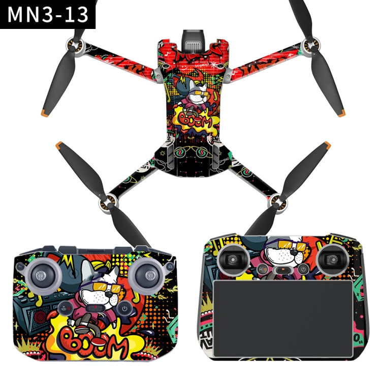 Full Surround Style Waterproof  Sticker For DJI Mini 3 Pro RC-N1 Ordinary Version(Mn3-13) - DJI & GoPro Accessories by buy2fix | Online Shopping UK | buy2fix