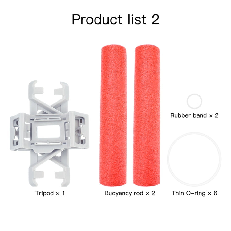 For DJI Mavic Mini/ Mini 2/Mini SE RCSTQ Water Landing Gear Buoyancy Rod - Others by RCSTQ | Online Shopping UK | buy2fix